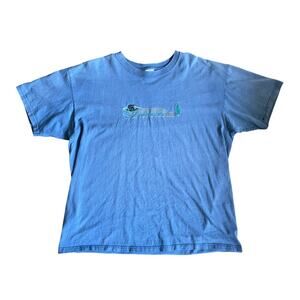 Vintage 90's Smokey Mountains Embroidered Cotton T-Shirt XL